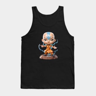 Mini figure of Aang, the last air bender Tank Top